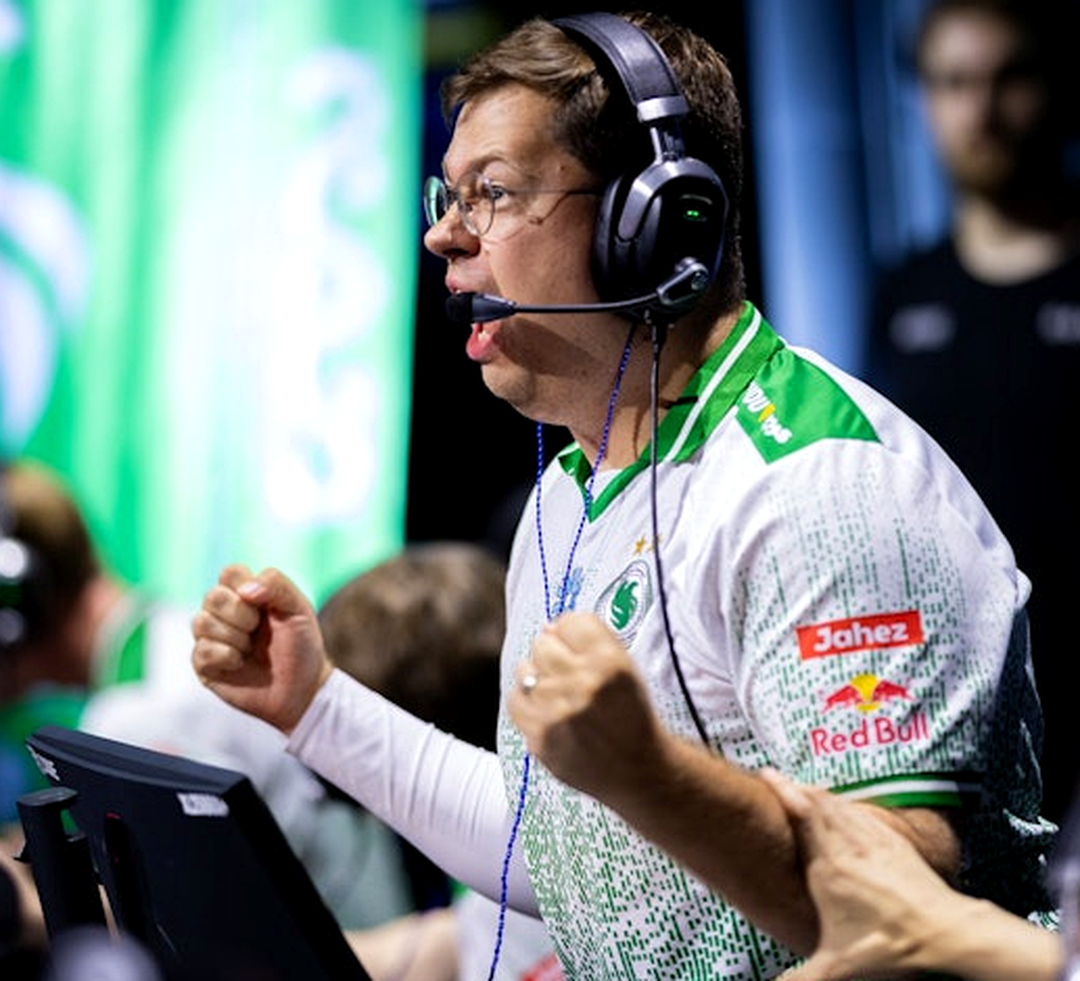 karrigan перед матчем на большой сцене CS2