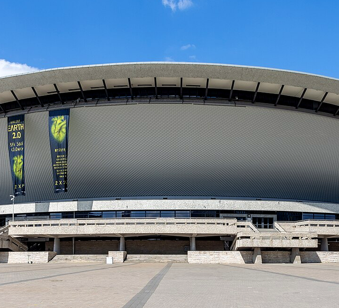 Наклейка Titan Holo Katowice 2014 крупным планом в интерфейсе CS2