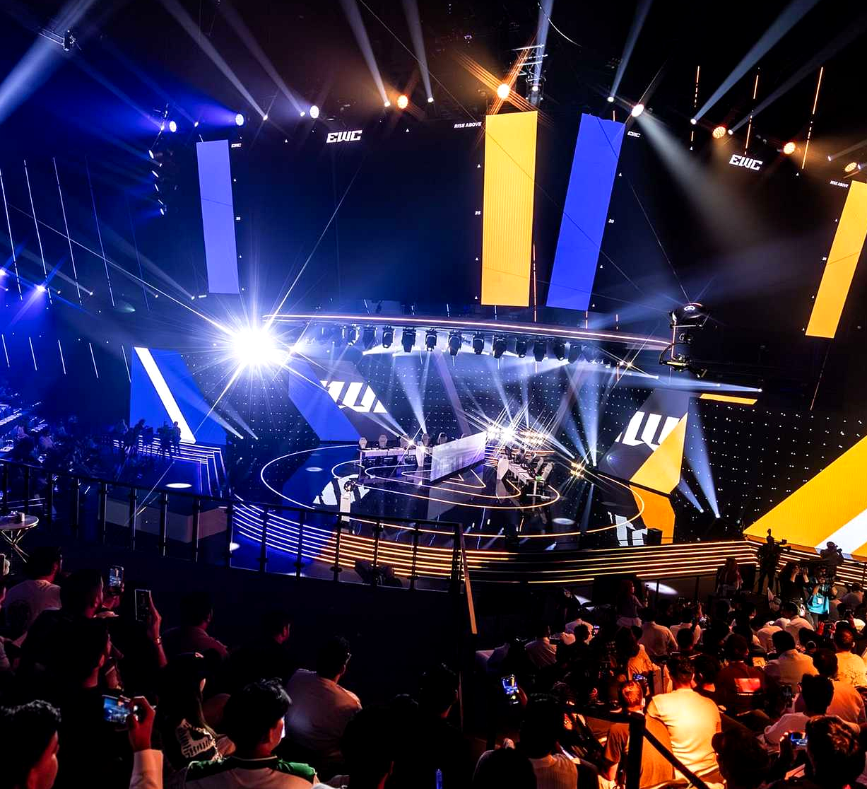 Сцена квалификации Esports World Cup по Counter-Strike 2