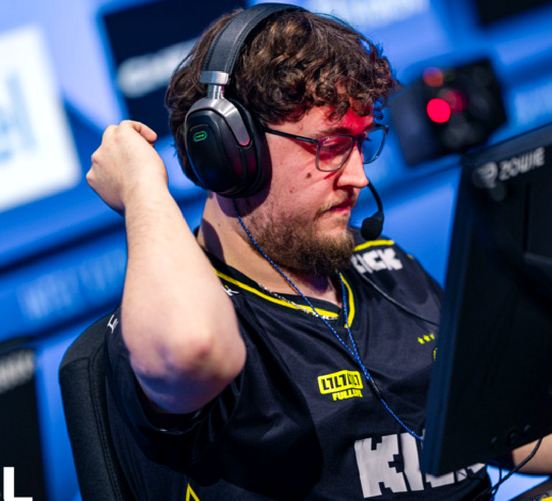Матьё ZywOo Эрбо во время матча по CS2