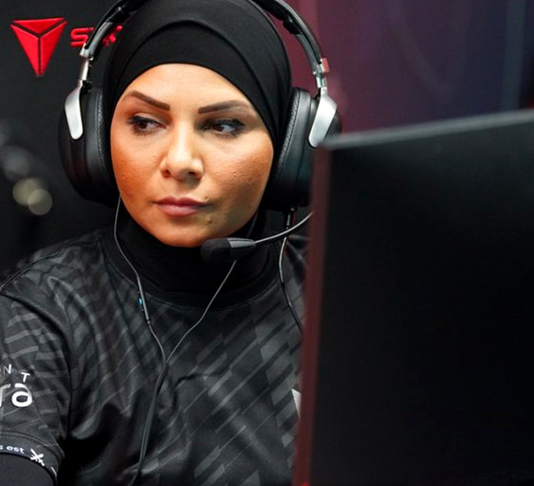 Зайнаб «zAAz» Турки во время матча по Counter-Strike 2