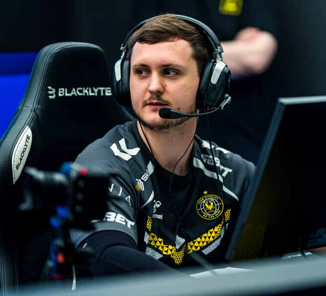 Уильям mezii Мерриман во время матча CS2