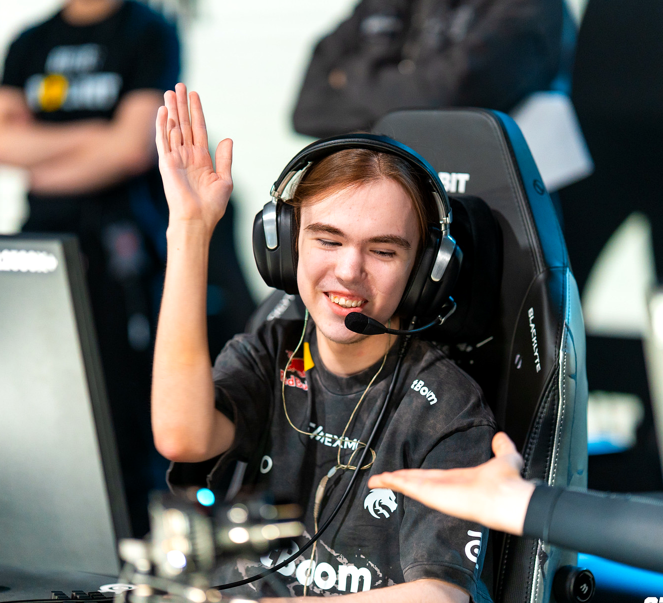 Данил donk Крышковец во время матча Team Spirit по CS2