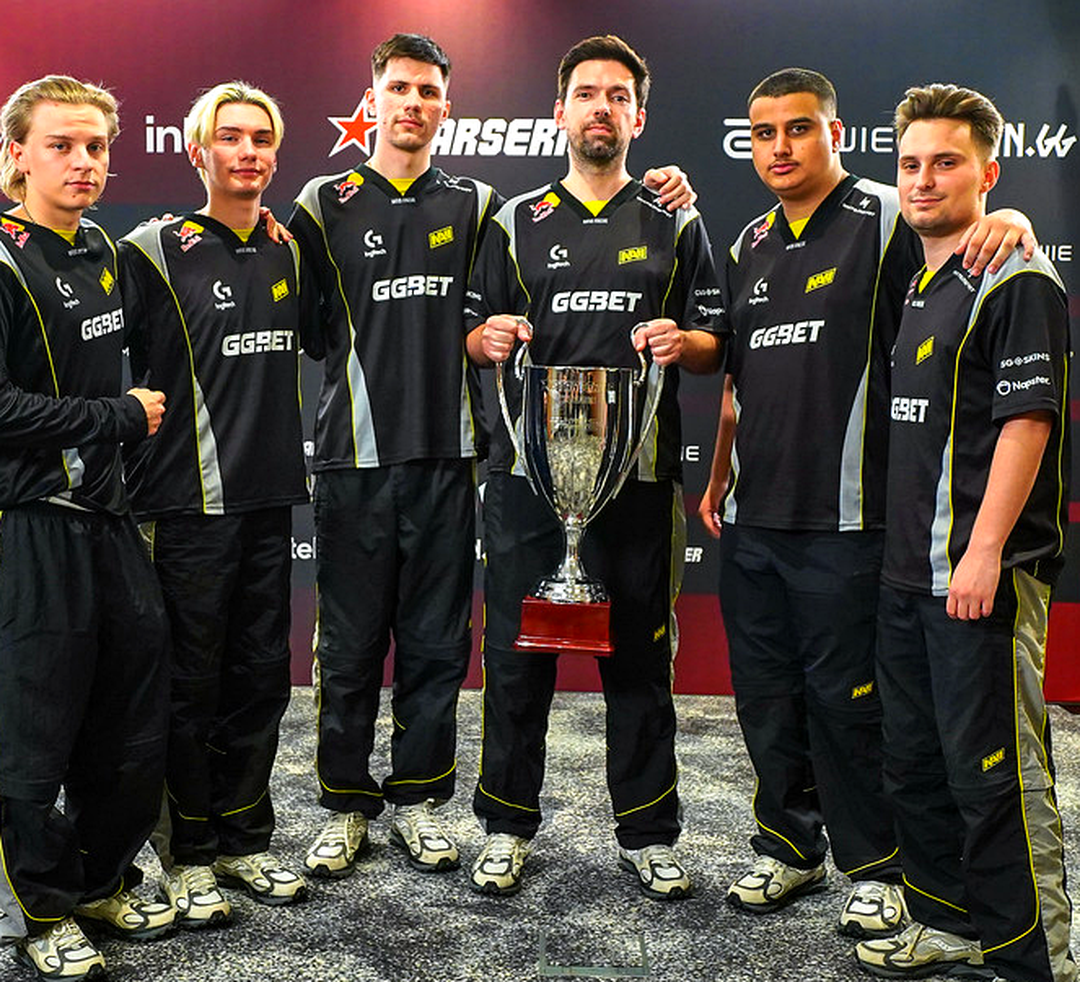 Игроки Natus Vincere на турнирной сцене CS2