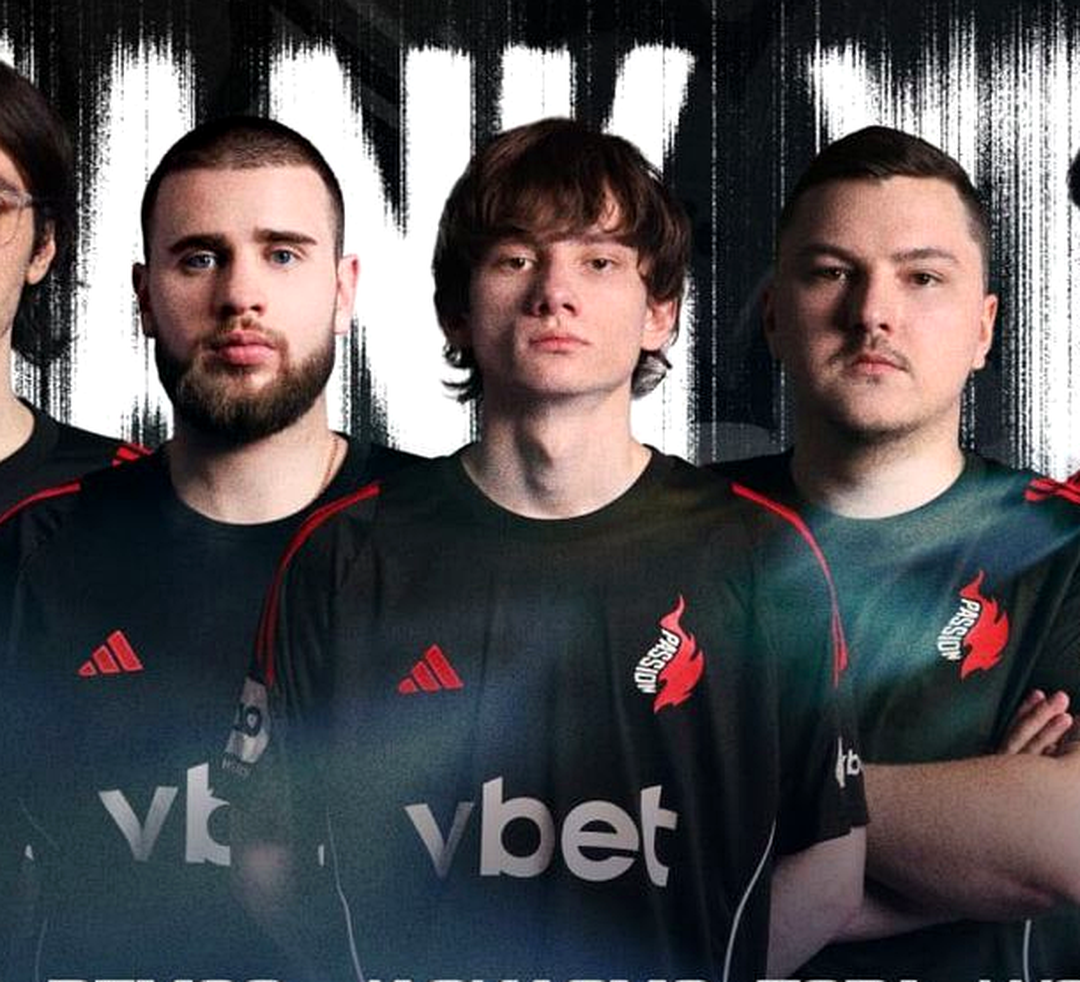 Бывший состав Passion UA по CS2 после роспуска команды