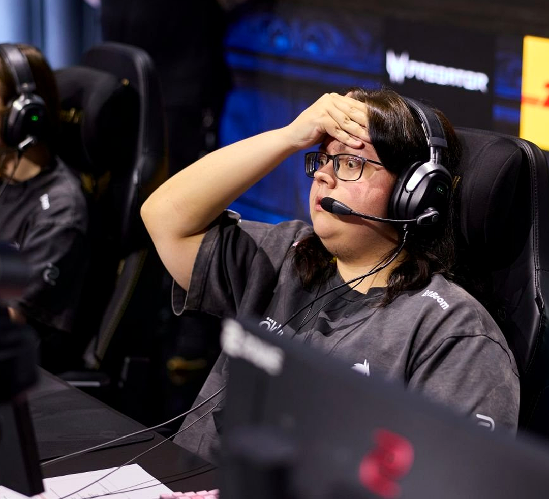 Boris magixx Воробьёв во время матча Team Spirit по CS2