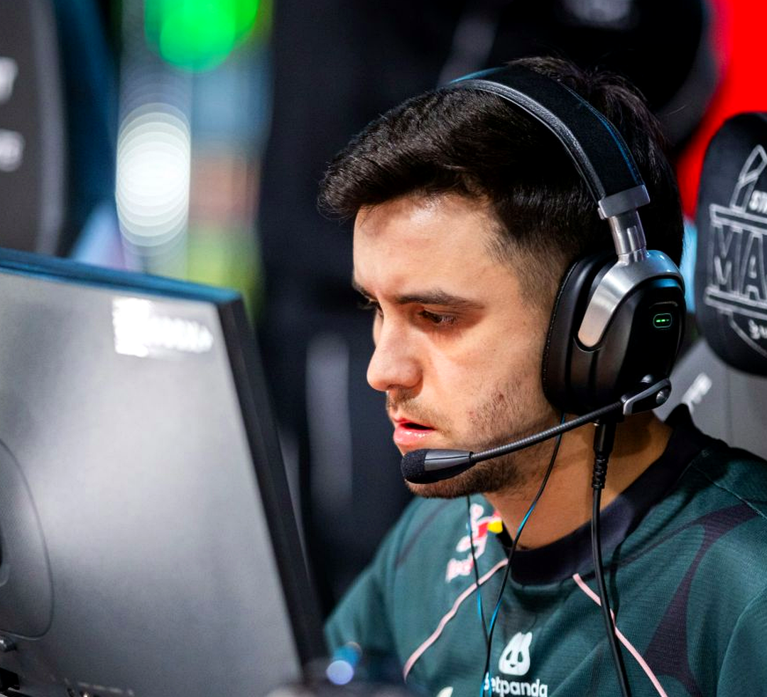 SunPayus во время матча по Counter-Strike 2