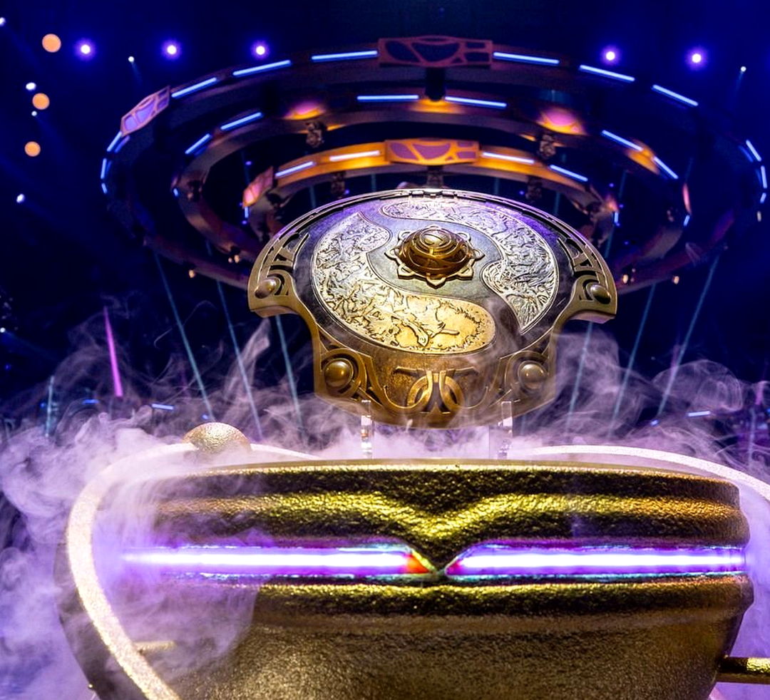 Сцена квалификации к The International по Dota 2