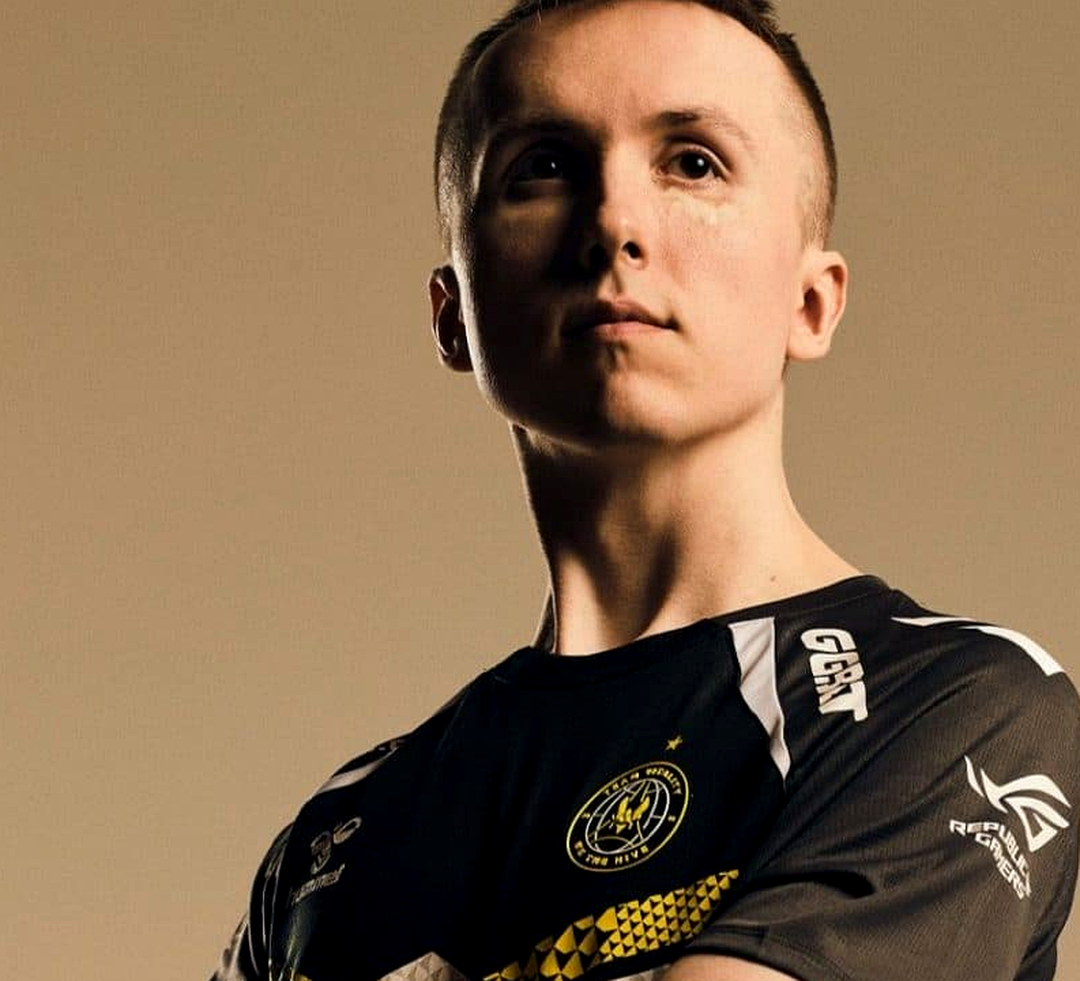 Робин ropz Коль во время матча CS2
