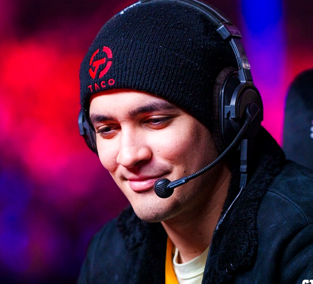 TACO перед матчем на турнире по Counter-Strike
