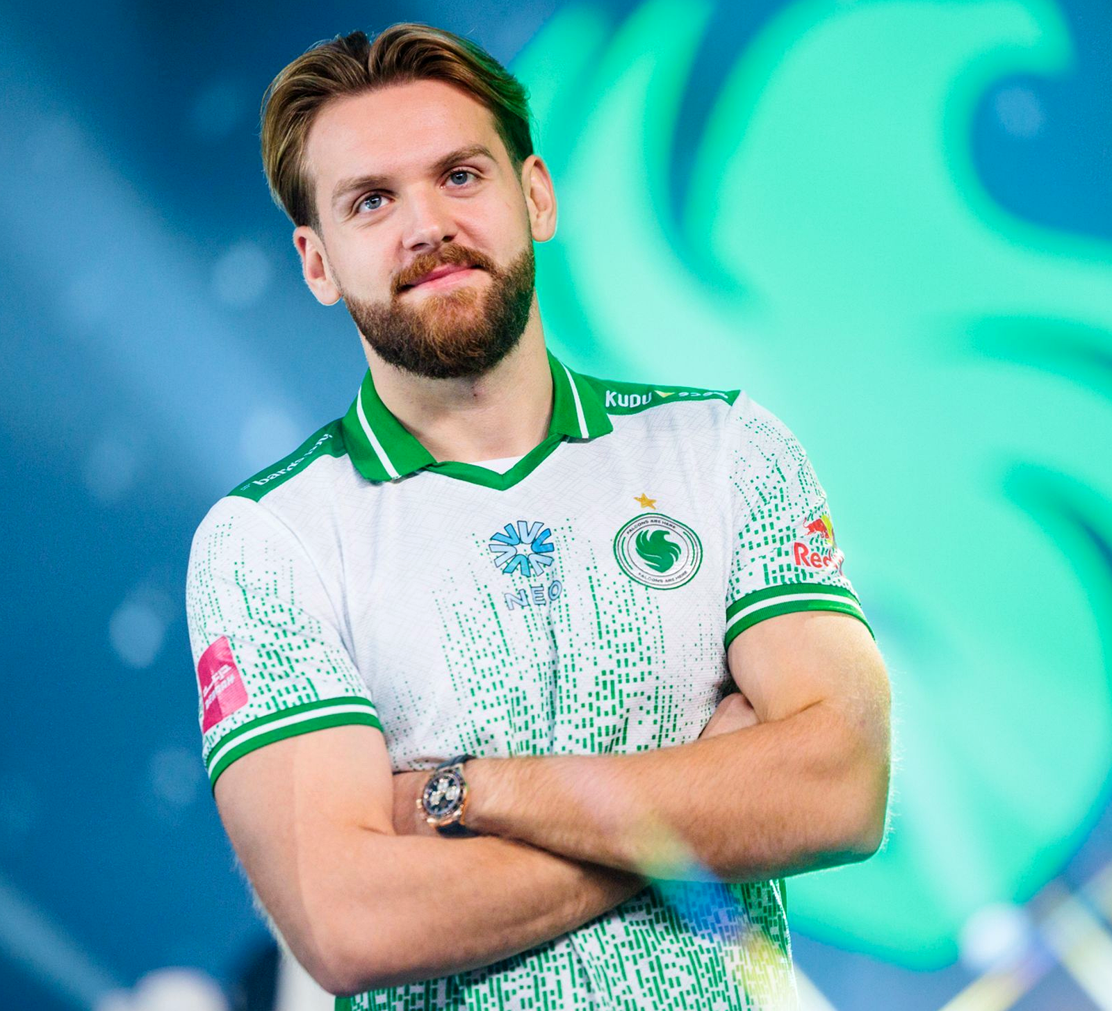 NiKo во время матча Team Falcons по CS2