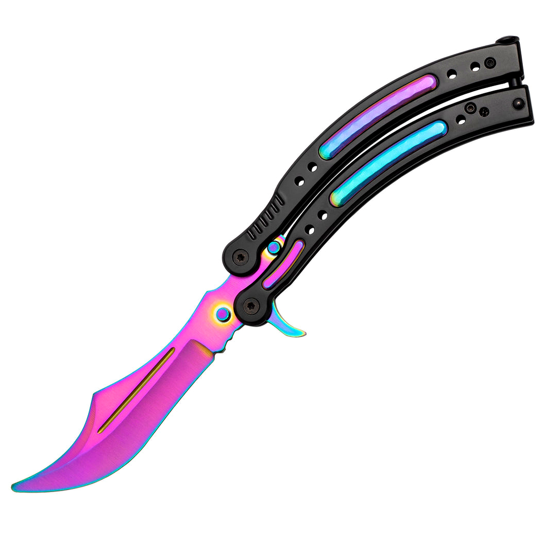Нож Butterfly Knife Fade с градиентной раскраской в CS2