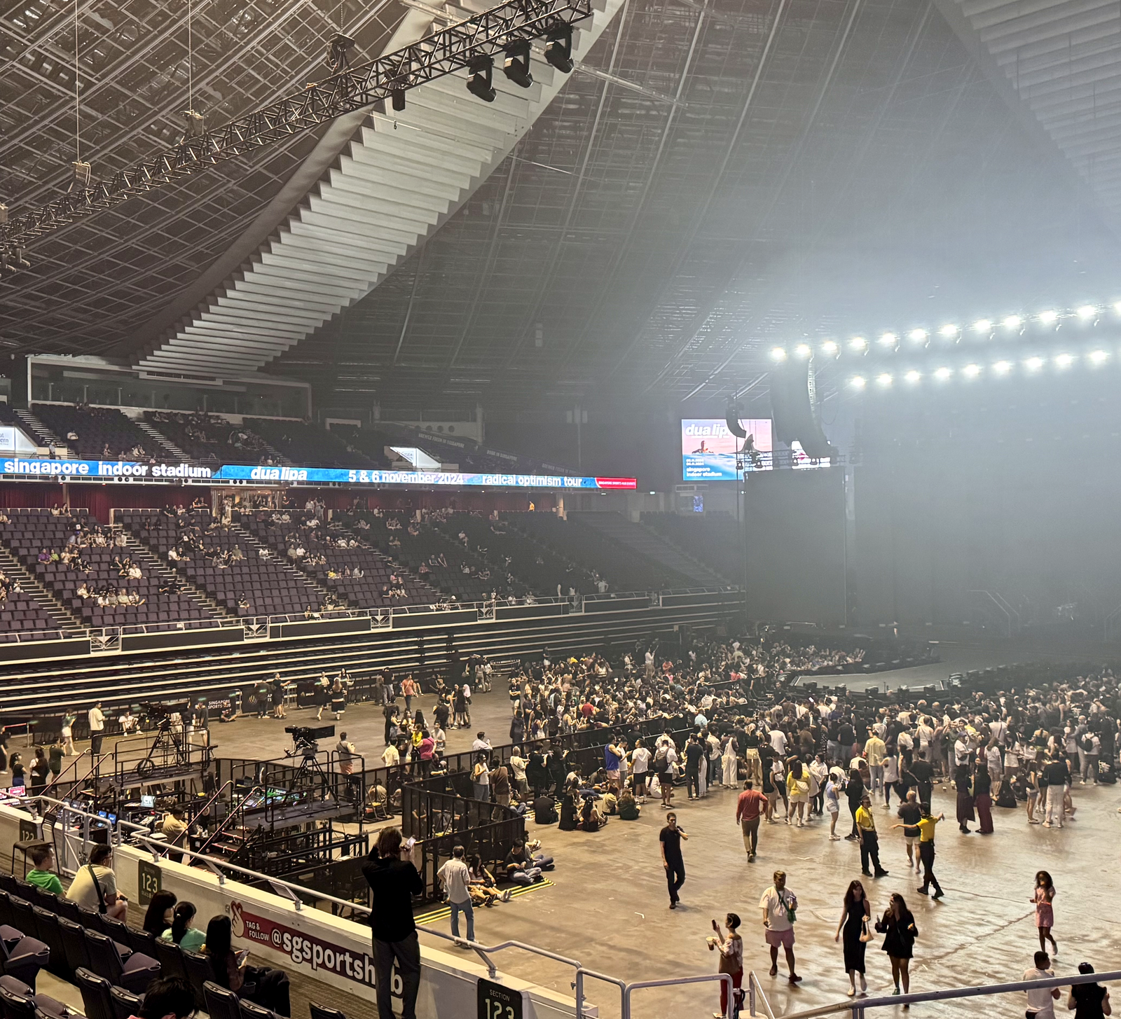 Арена Singapore Indoor Stadium перед Major по CS2