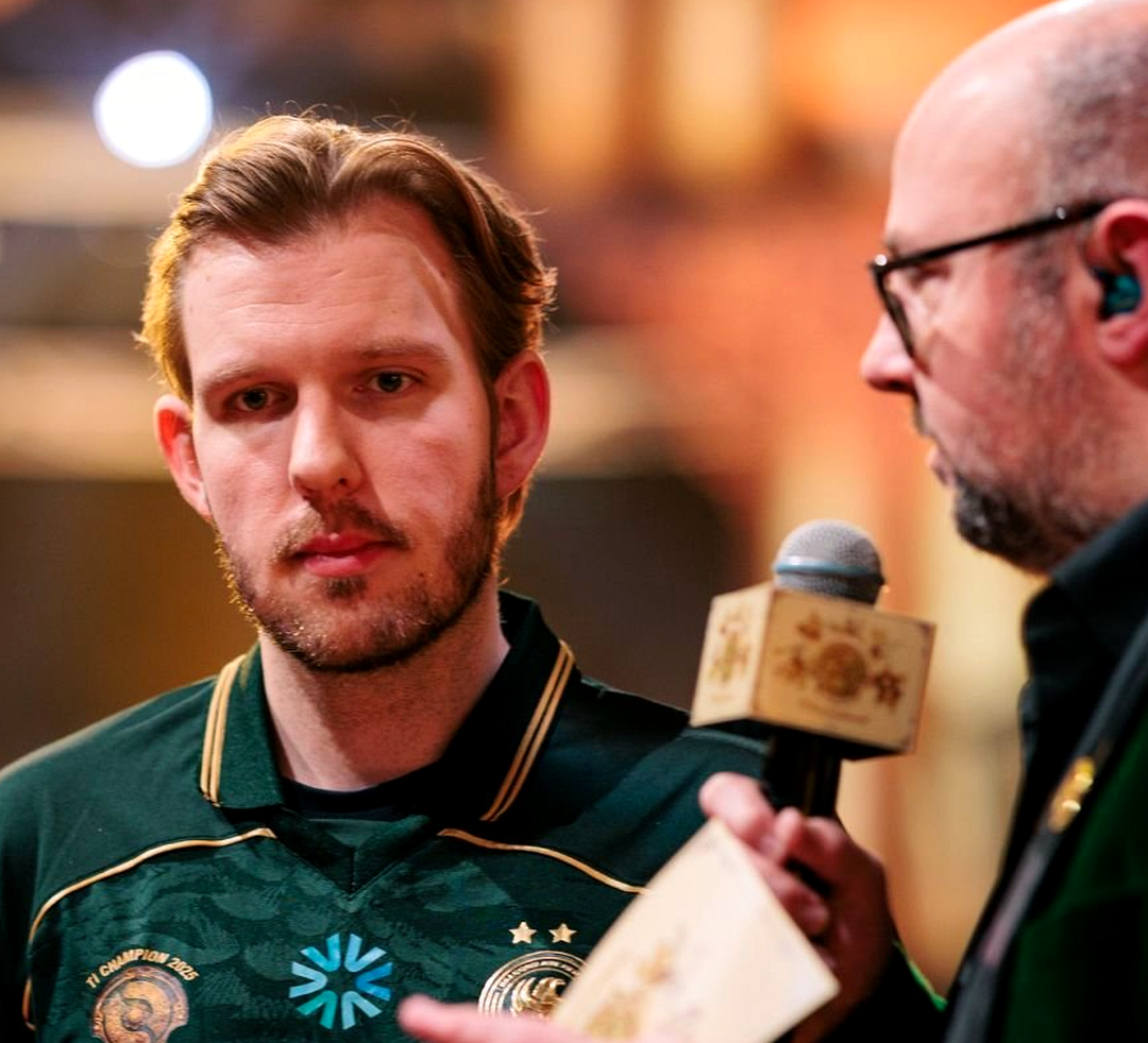 Андреас Cr1t- Нильсен после матча на The International 2026