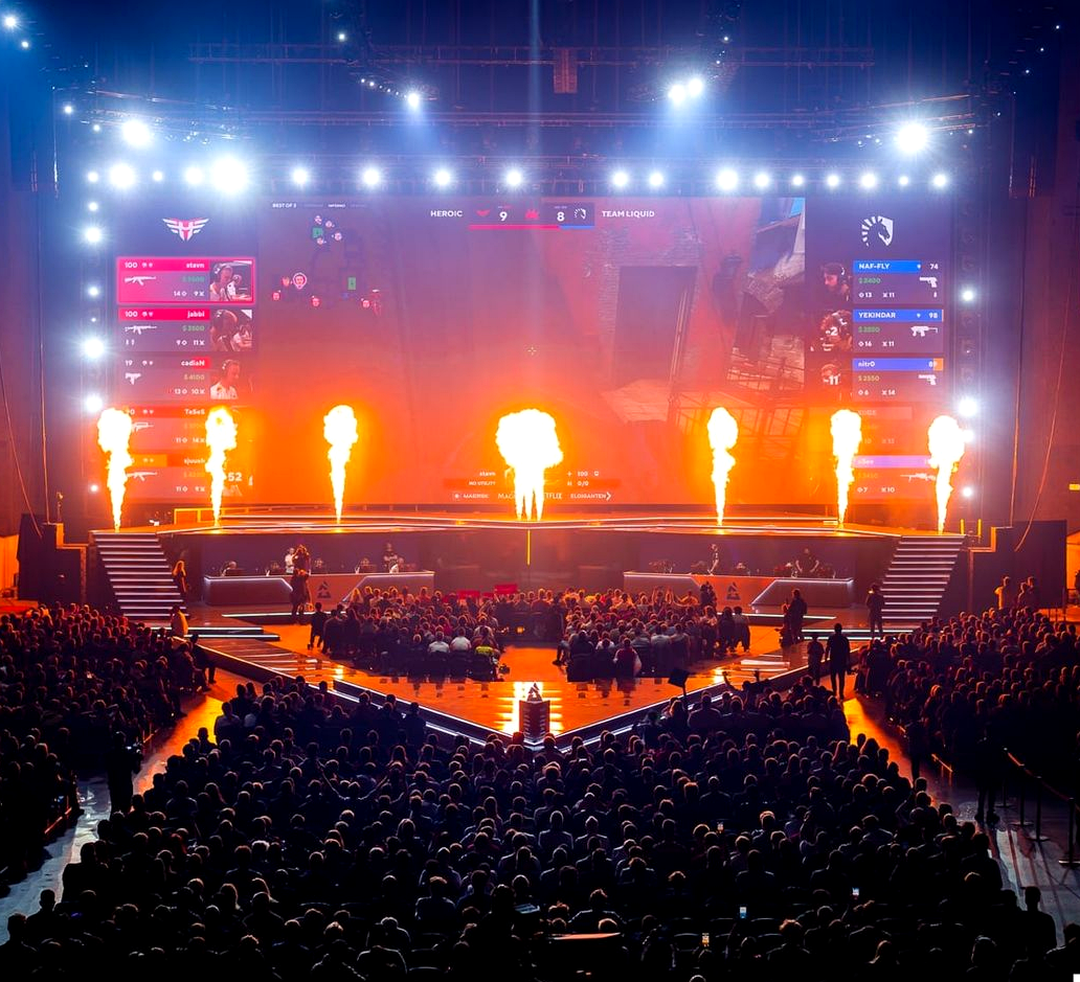Арена Major по Counter-Strike 2 перед матчем