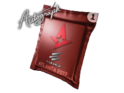 Капсула с автографом | Astralis | Атланта 2017