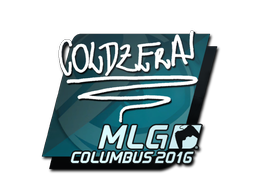 coldzera | Колумбус 2016 -  CS:GO/CS 2