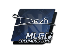 DEVIL | Колумбус 2016 -  CS:GO/CS 2