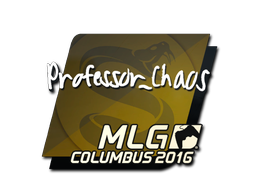 Professor_Chaos | Колумбус 2016 -  CS:GO/CS 2