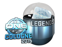 Легенды ESL One Cologne 2015 (металлическая)