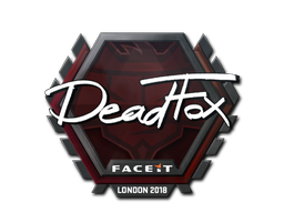 DeadFox | Лондон 2018 -  CS:GO/CS 2