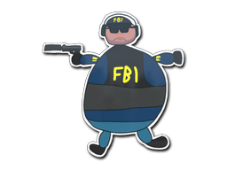 Плохо нарисованный агент ФБР