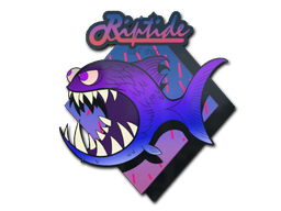 Фиолетовый рыбозуб