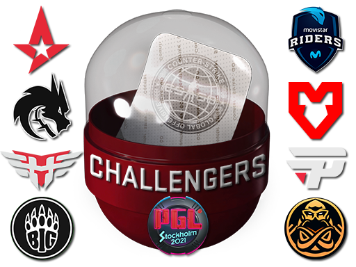 Stockholm 2021 Challengers Sticker Capsule